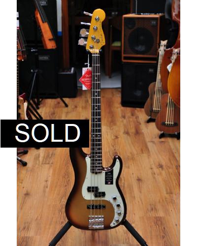 Fender American Ultra Precision Bass Mocha Burst